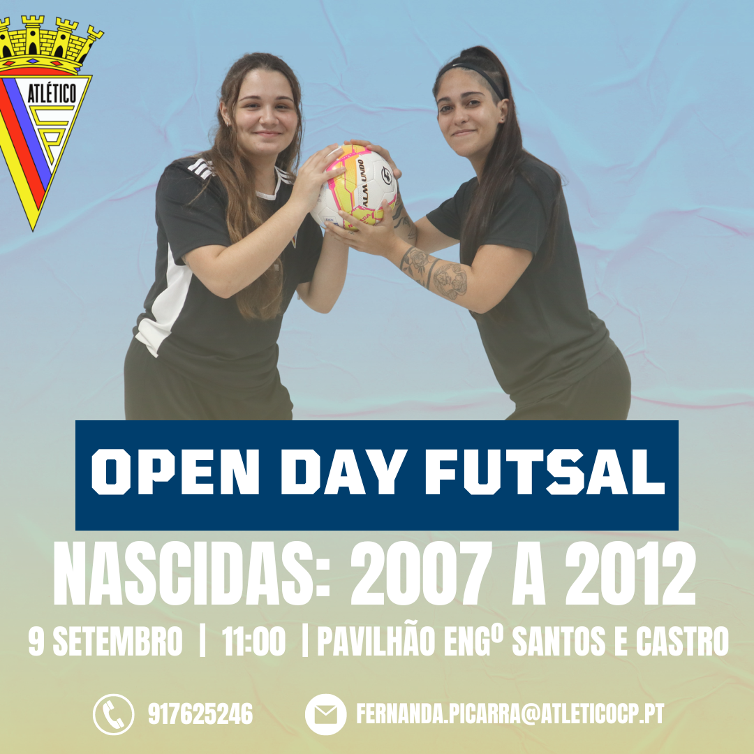 Open Day Futsal Atlético Clube de Portugal Site Oficial