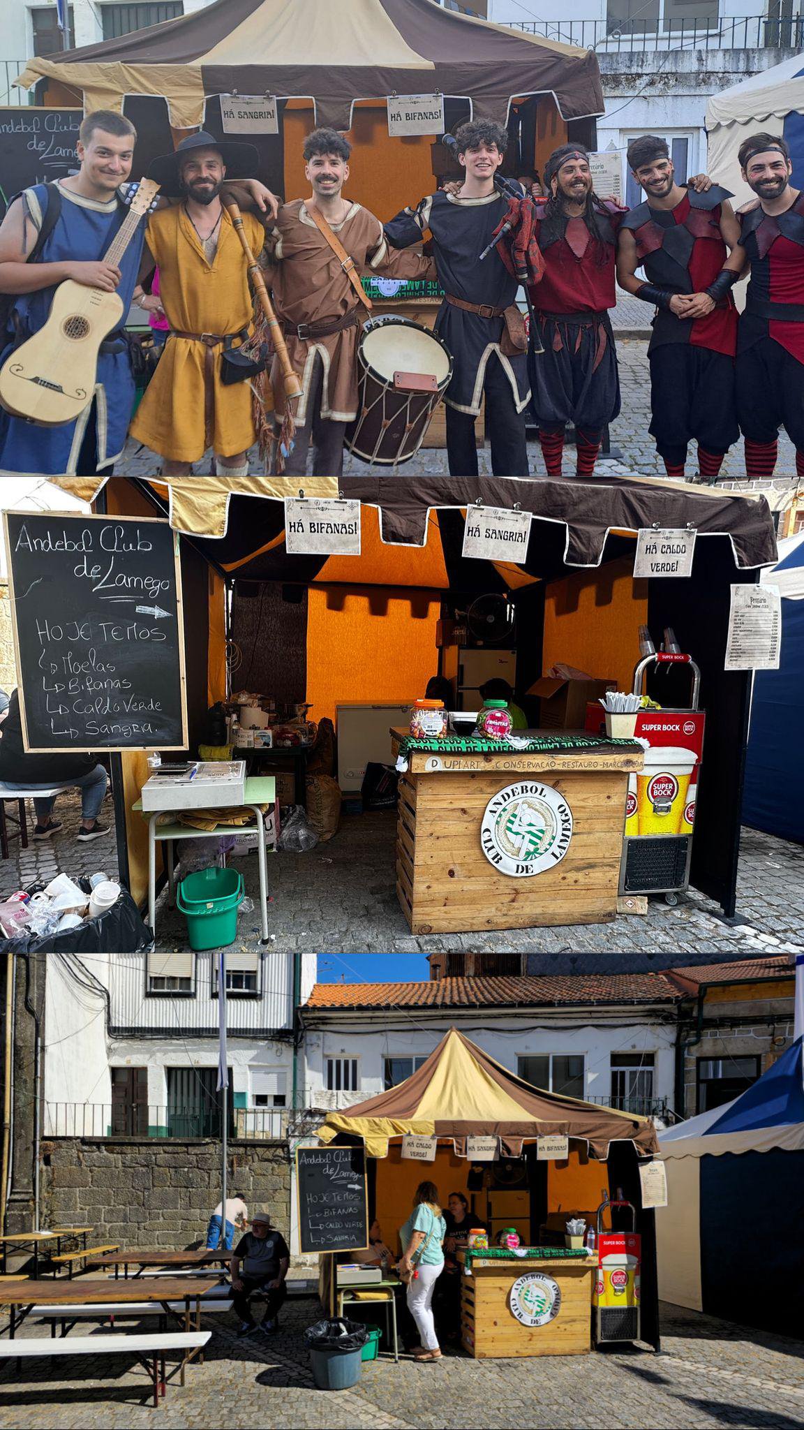 Andebol Club de Lamego marcou presença na Feira Medieval!