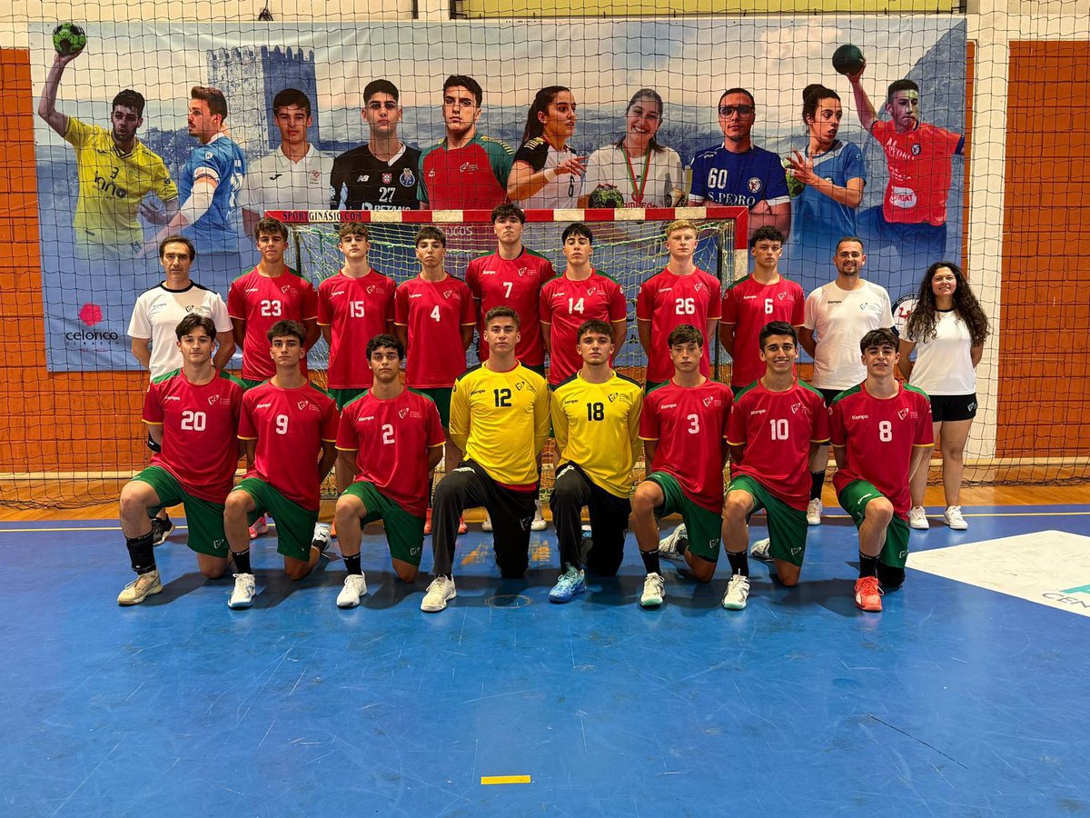 Treinador do AC Lamego Jorge Pereira representou a Seleção Nacional Sub-17 no EYOF Skopje 2025