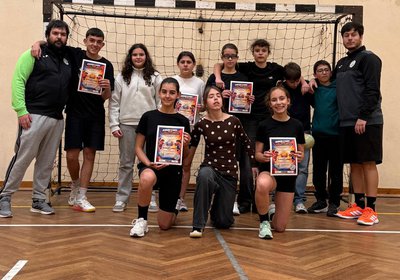 Andebol Club de Lamego marcou presença no Torneio de Andebol 4Kids que se realizou na Escola da Sé