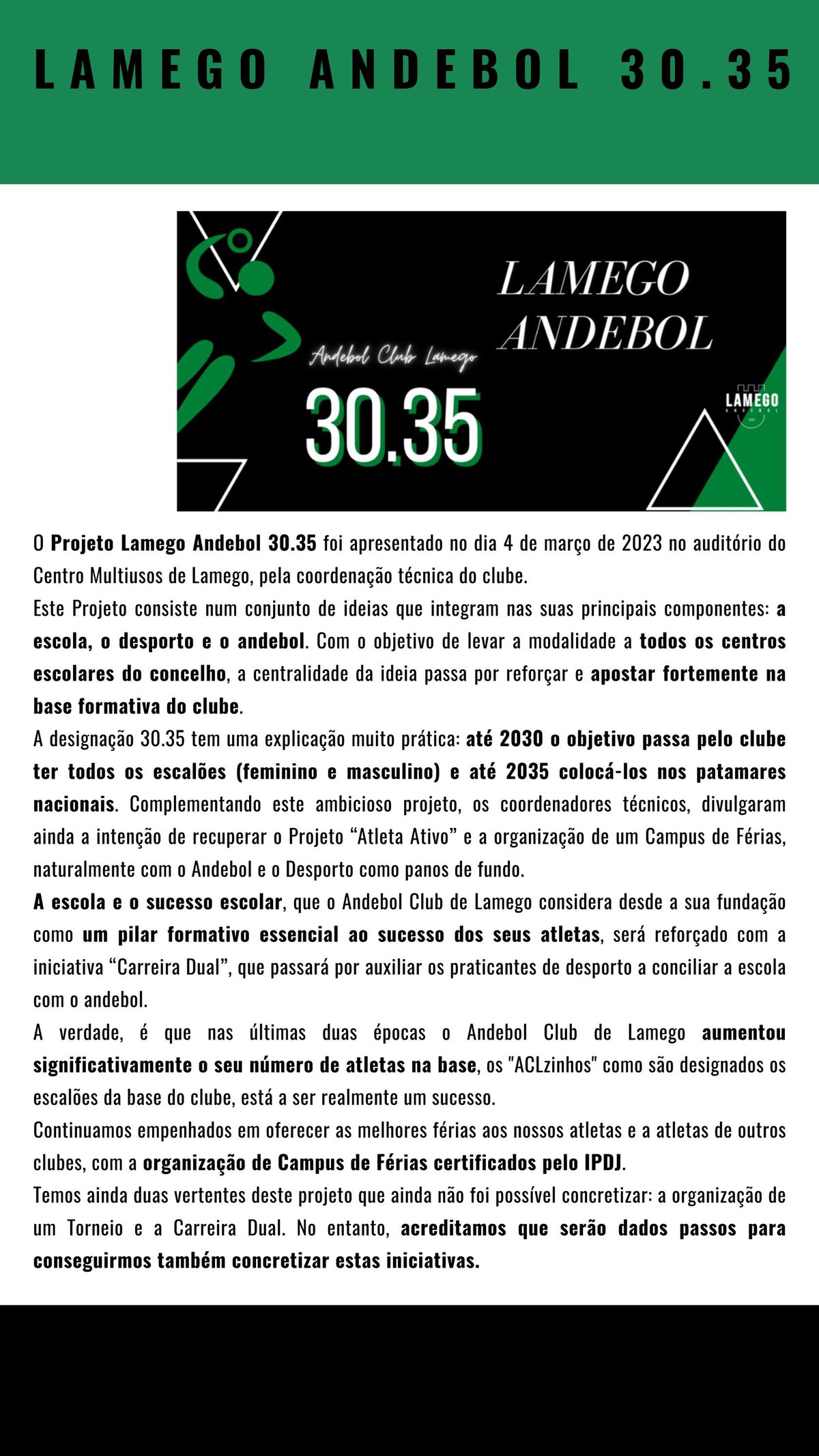 Lamego Andebol 30.35