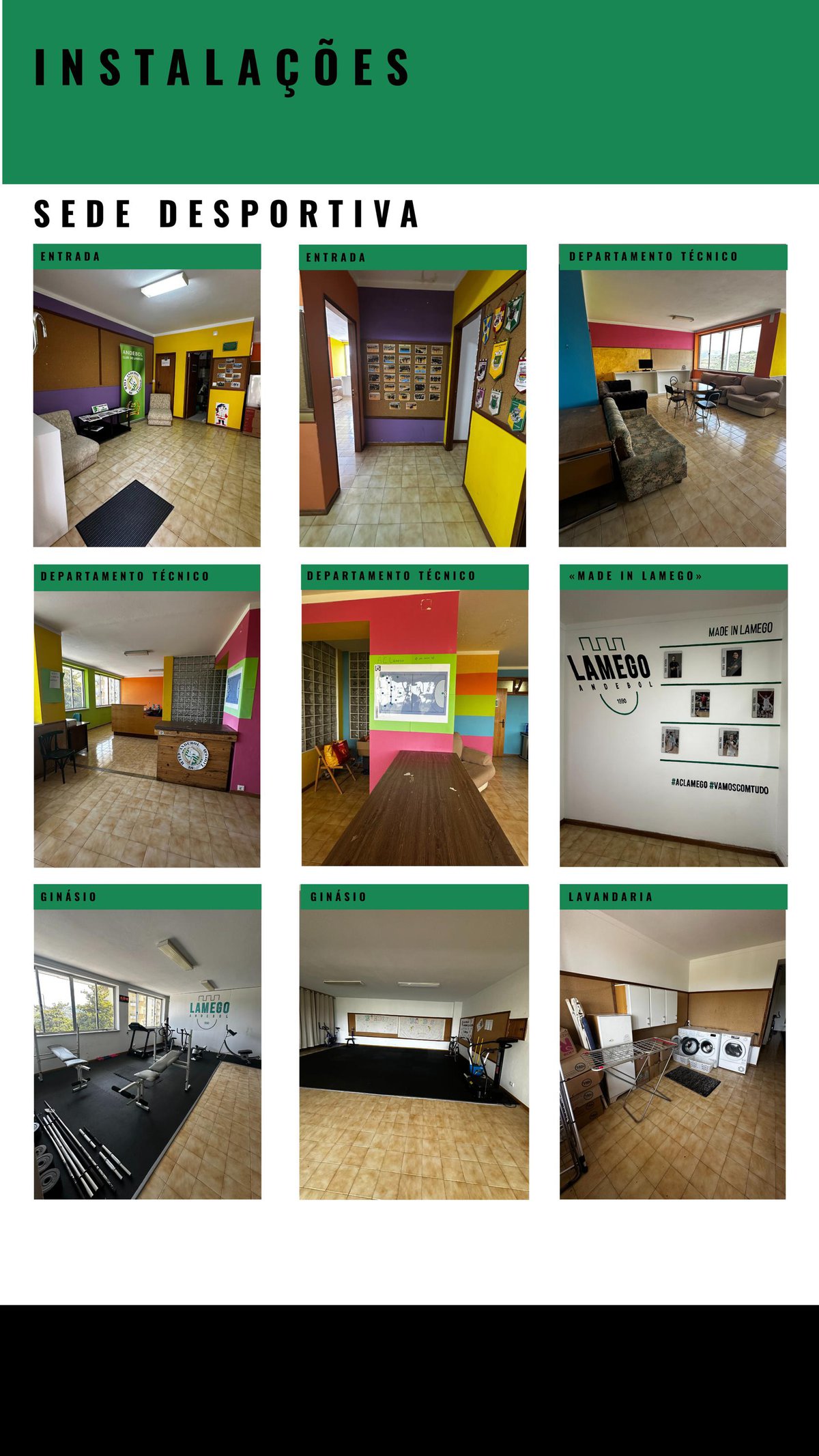Instalações Sede Desportiva