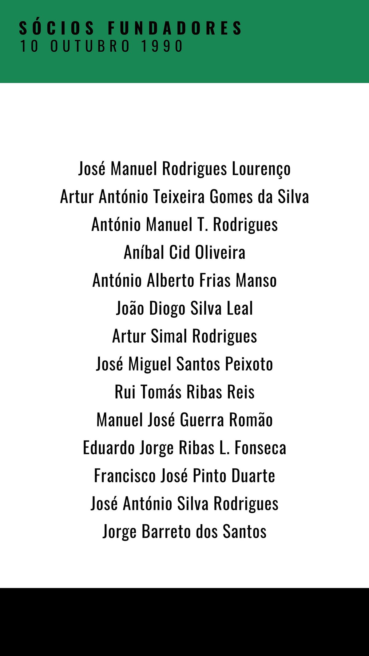 Sócios Fundadores