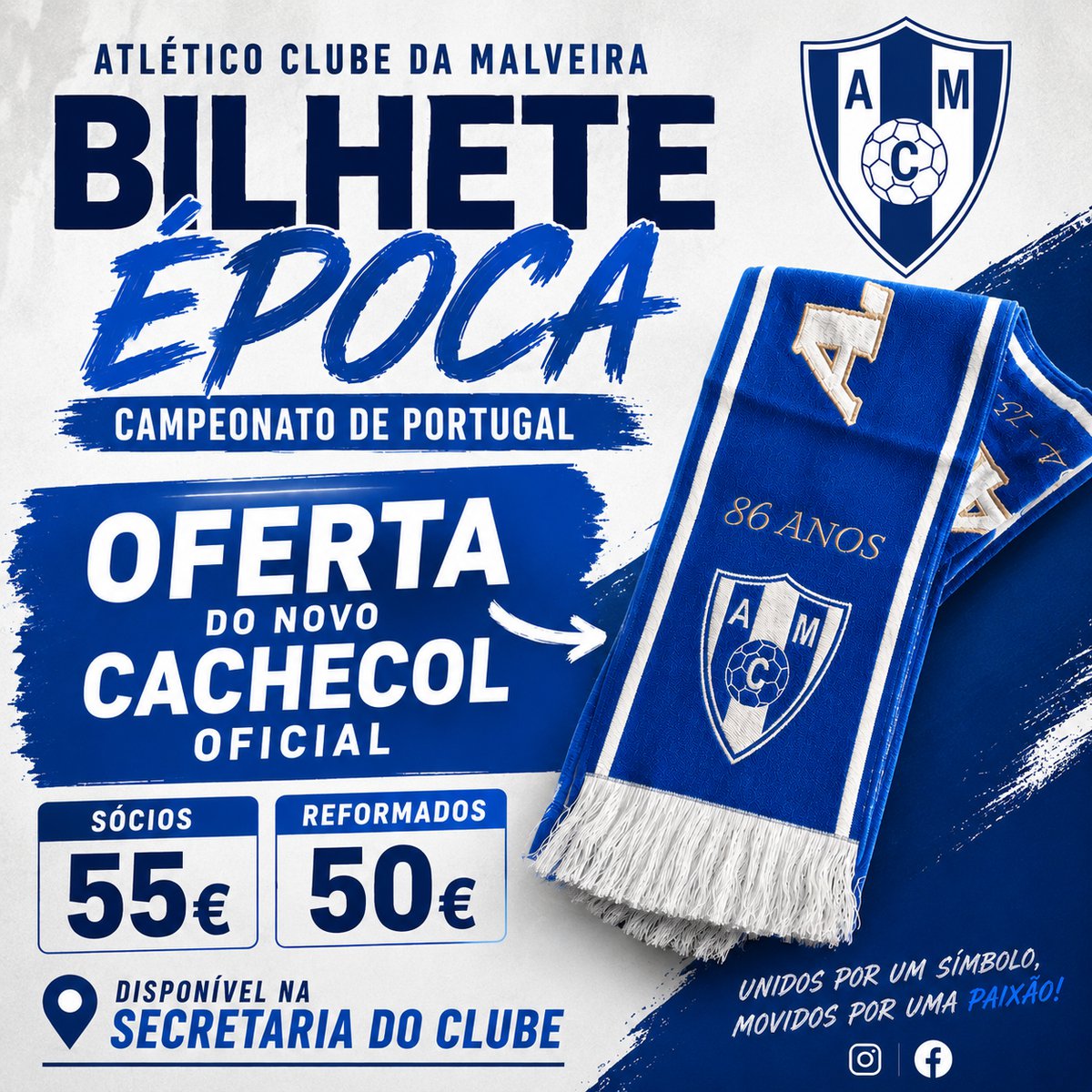Bilhete época 2026/2027