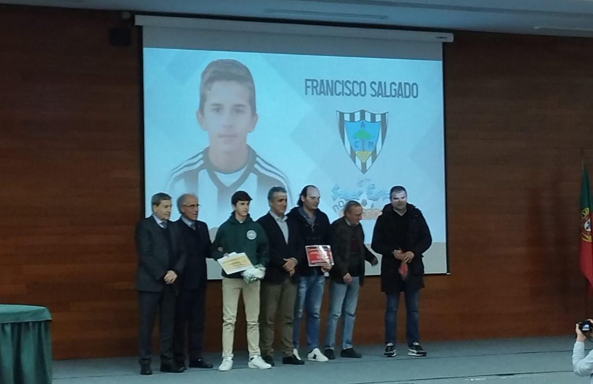 Francisco Salgado premiado como melhor aluno