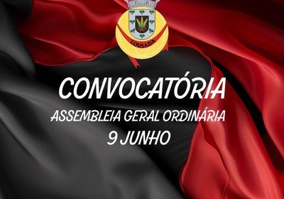Convocatória: Assembleia Geral AD Lousada 9 junho 2026