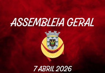 Assembleia Geral AD Lousada a 7 abril