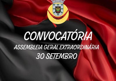 Convocatória Assembleia Geral Extraordinária - 30 setembro