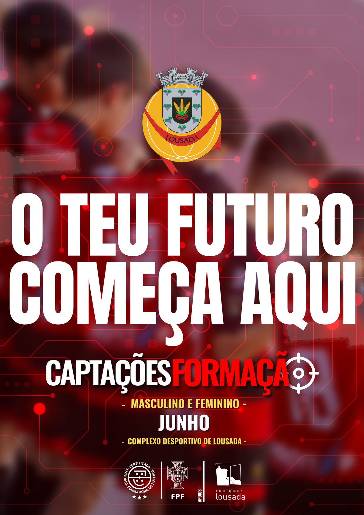 Captações AD Lousada 2026/2027: Estão abertas as inscrições para a Formação!