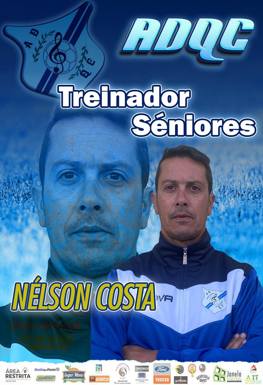 Nélson Costa - Novo treinador da equipa de futebol sénior