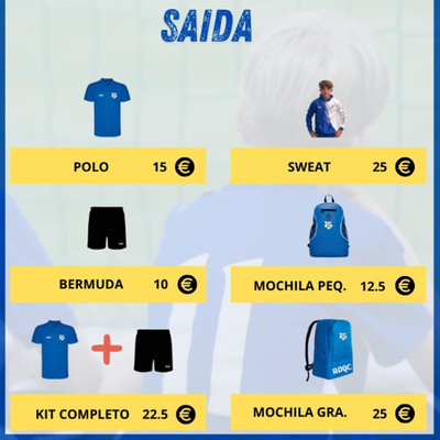 Kit de Saída - Futsal