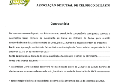 Eleições Orgãos Sociais