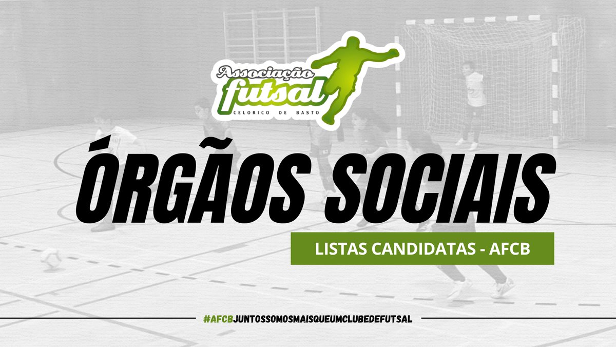 Listas Candidatas aos Órgãos Sociais da AFCB