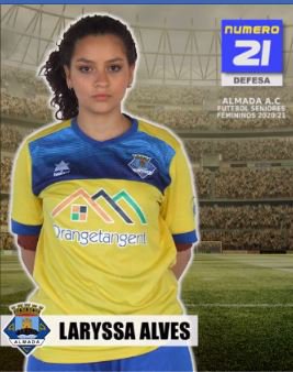 Futebol | Seniores Femininos | Bem-vinda Laryssa Alves ao Almada AC