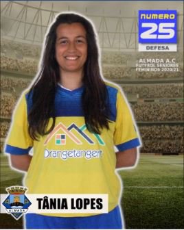 Futebol | Seniores Femininos | Bem-vinda Tânia Lopes ao Almada AC