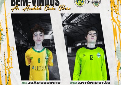 Dois Atletas Vindos de Loulé Vestem Amarelo e Verde