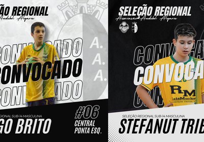 Diego Brito e Stefanut Triba Convocados para a Seleção Regional Sub-14 Masculina.