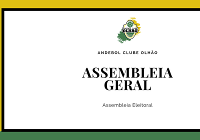 Convocatória para a Assembleia Geral