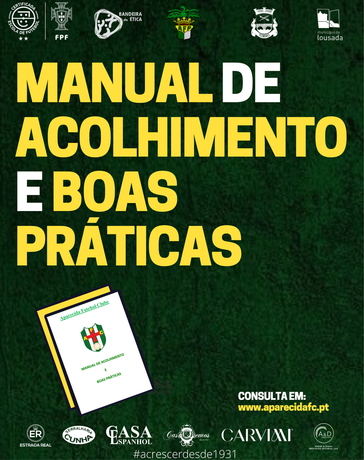 MANUAL DE ACOLHIMENTO E BOAS PRÁTICAS 2023-2024