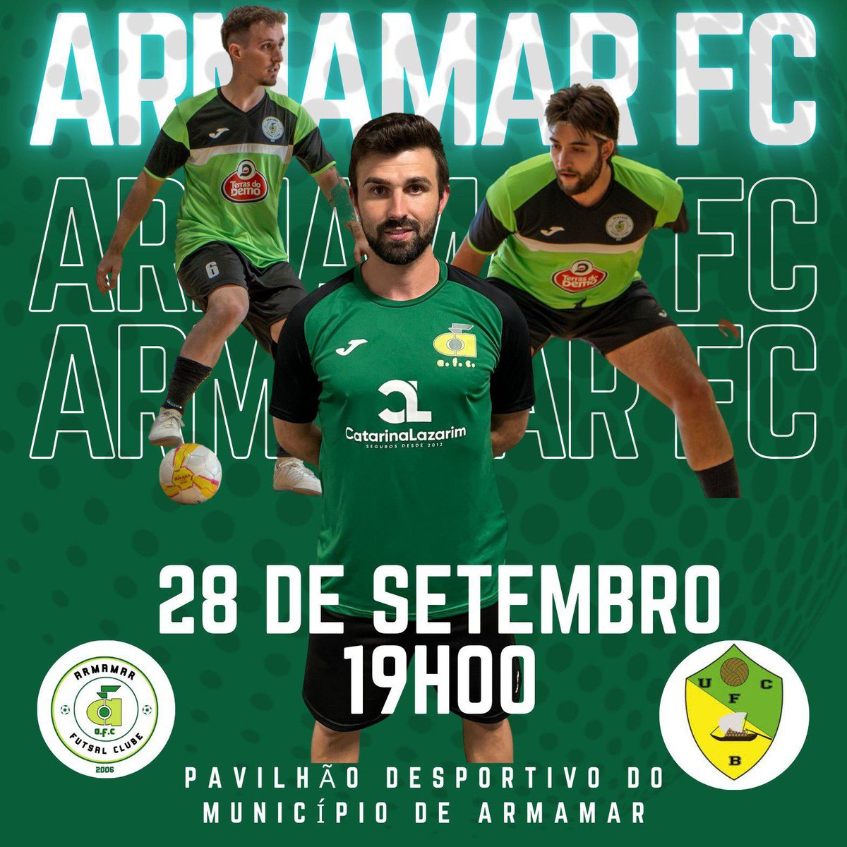 Armamar Futsal Clube vs UF Barqueiros