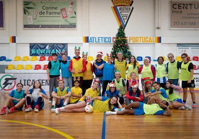 Encontro de Natal - Formação Feminina de Futsal e Encarregados de Educação