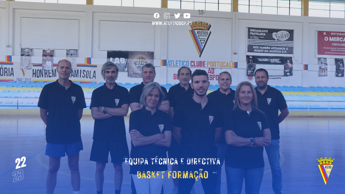 Equipa Técnica e Directiva do Basket Formação
