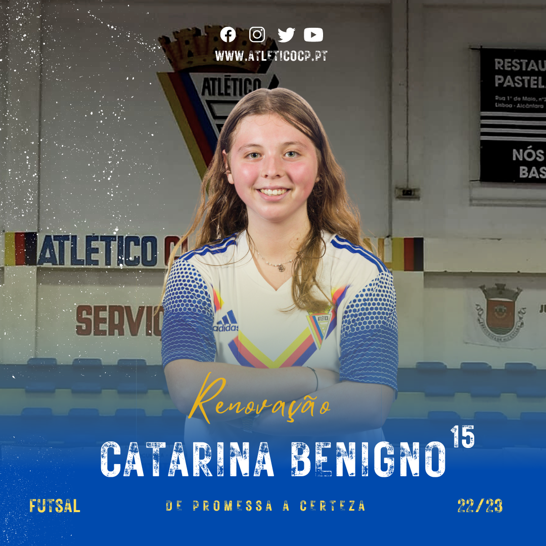 Renovação: Catarina Benigno