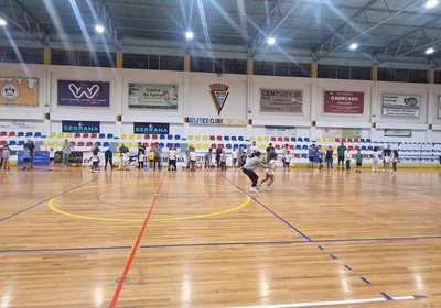 Treino Pais Atletas - Basquetebol