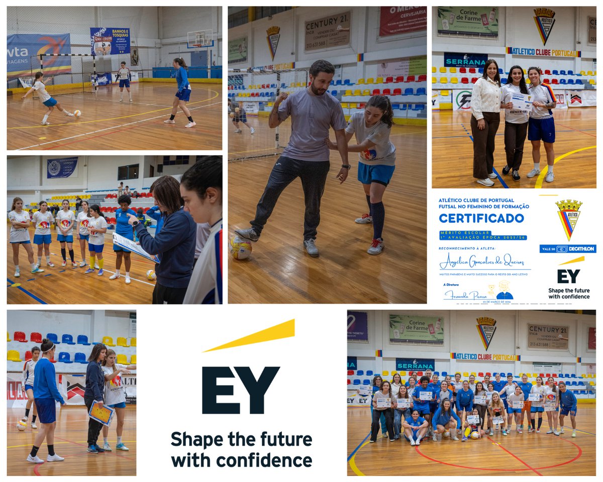 Futsal no Feminino de Formação - Prémios de Mérito Escolar - 1º Semestre 2025/26
