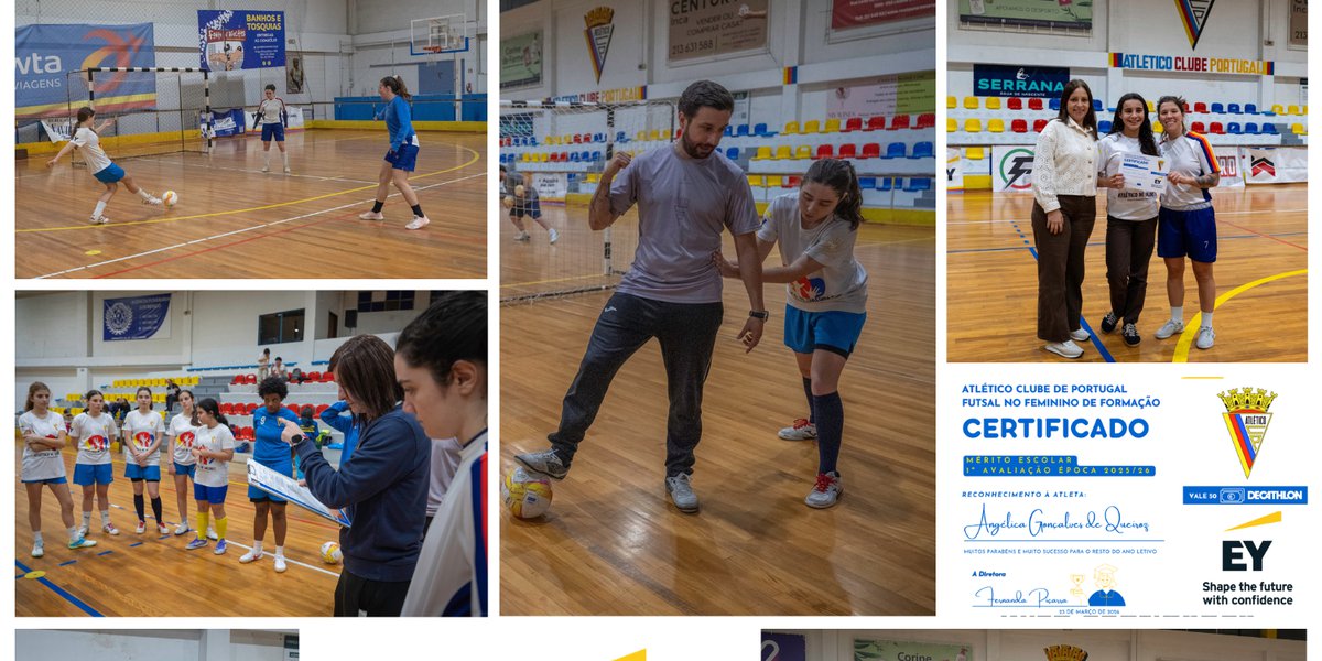Futsal no Feminino de Formação - Prémios de Mérito Escolar - 1º Semestre 2025/26