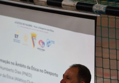 Palestra sobre Ética no Desporto