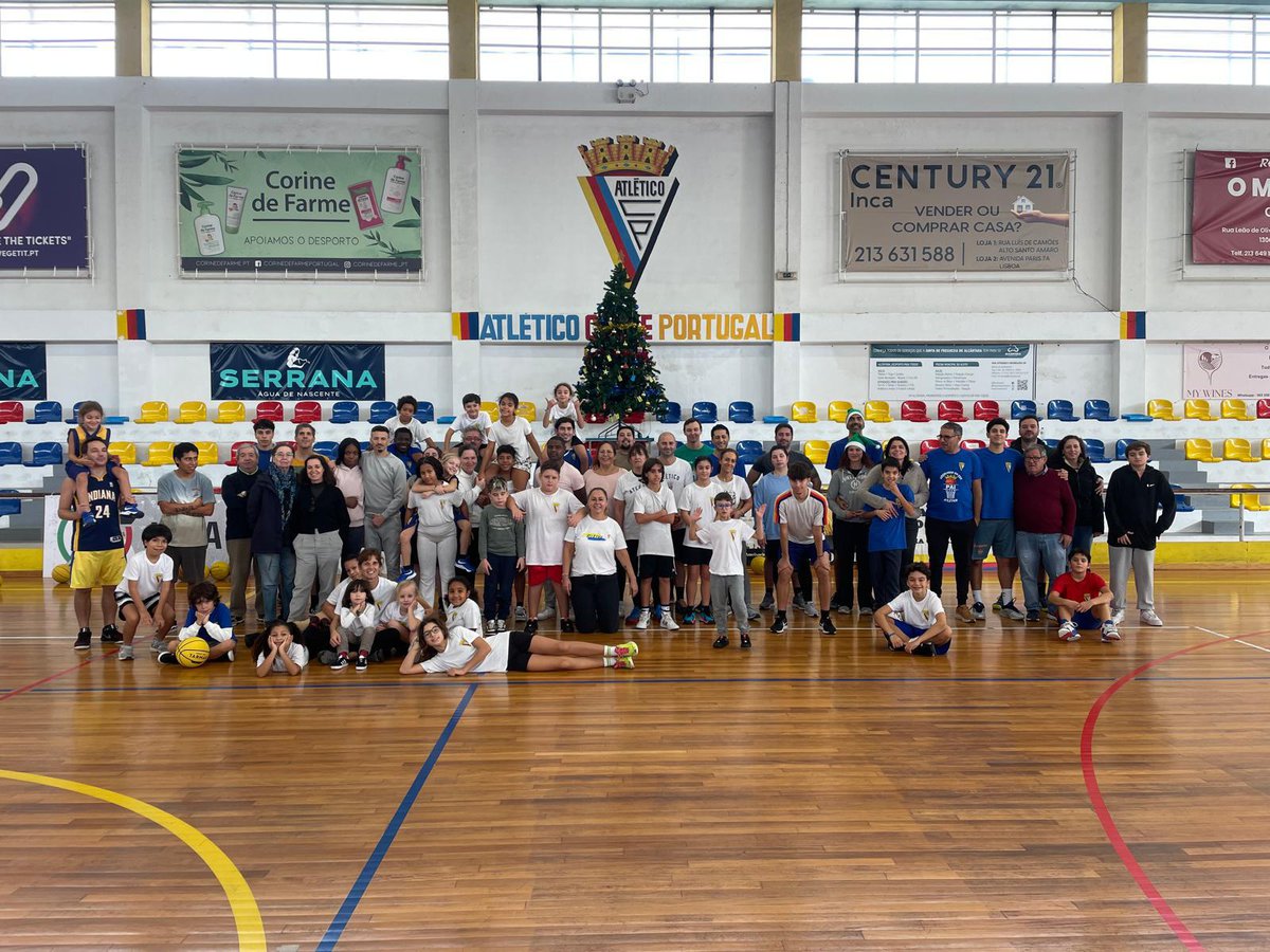 Treino Natal Pais Atletas - Basquetebol