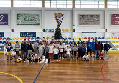 Treino Natal Pais Atletas - Basquetebol