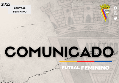 Comunicado - Futsal