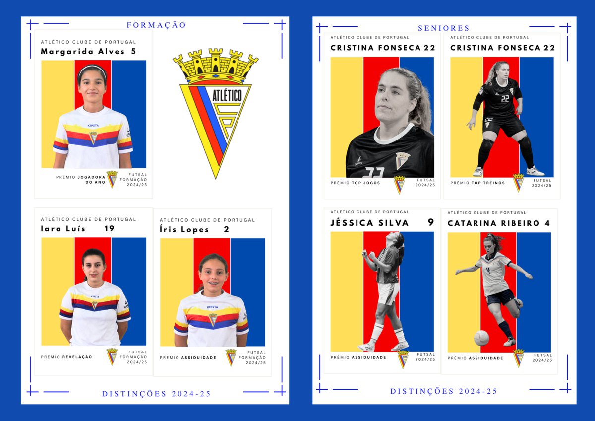 Futsal no Feminino - Distinções Época 2024-25