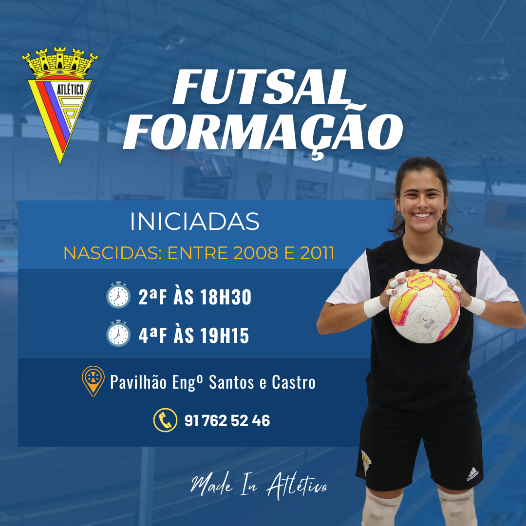 Treinos Abertos para a equipa Iniciadas do Futsal