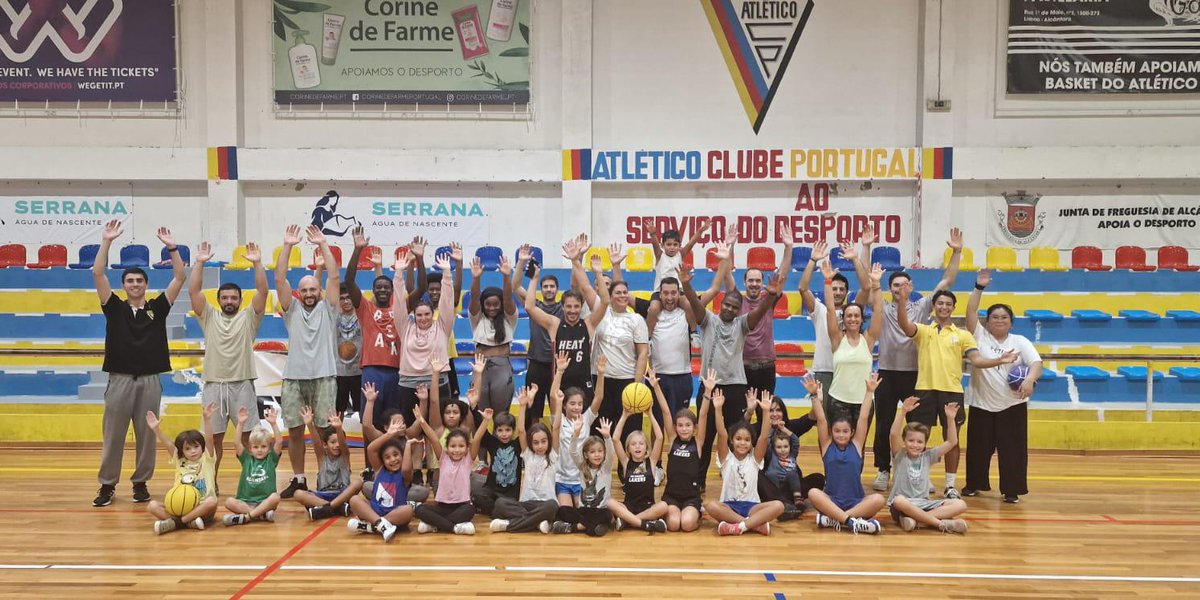 Atlético CP comemora o dia do Basket com os nossos Minis