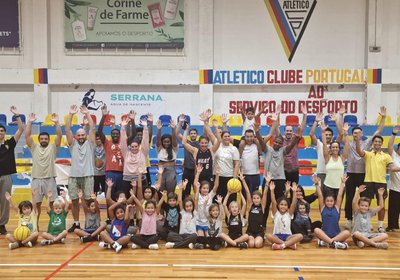 Atlético CP comemora o dia do Basket com os nossos Minis