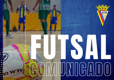 Futsal Masculino - Comunicado