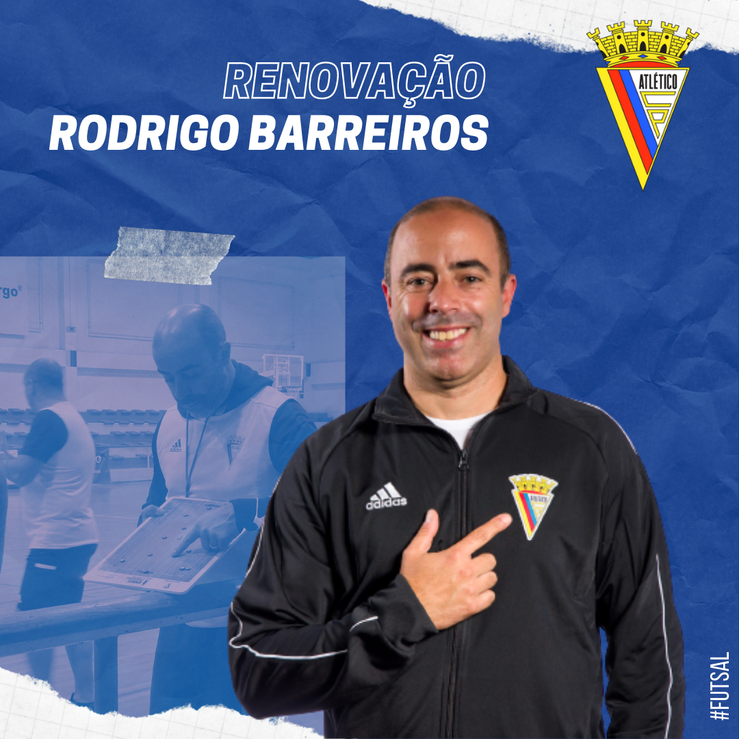 Futsal - Mister Rodrigo Barreiros renova