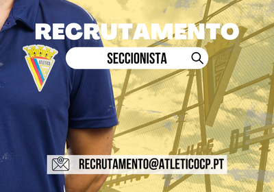 Recrutamento: Seccionista Futsal