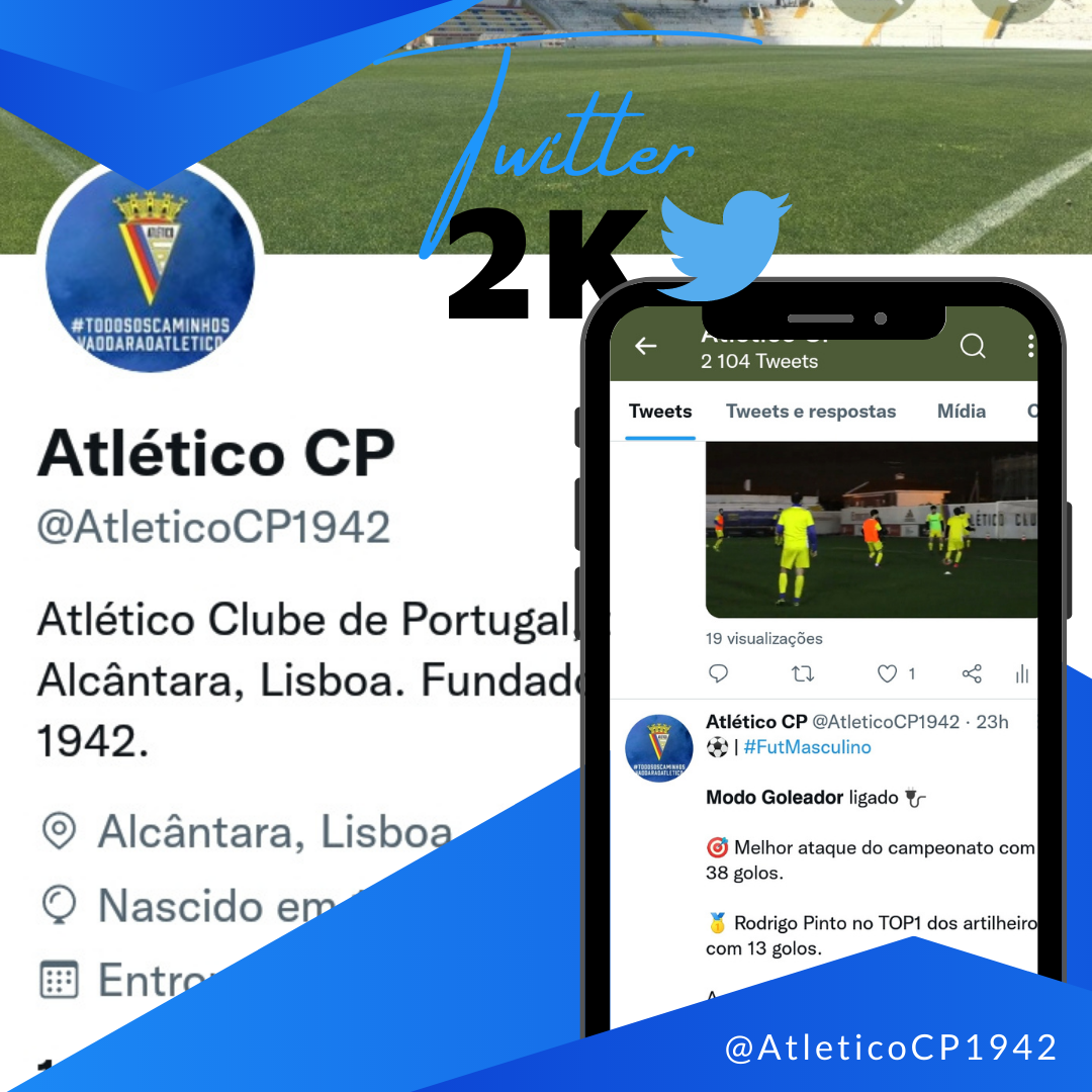 Atlético no Twitter