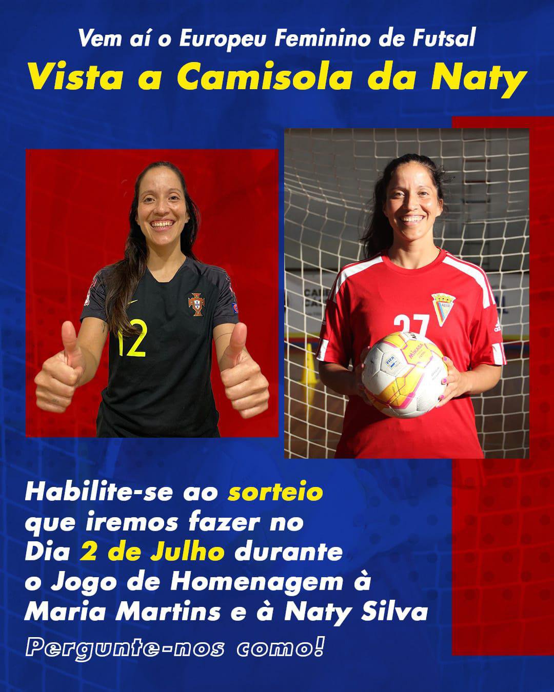 Jogo de Homenagem: Maria Martins e Naty Silva