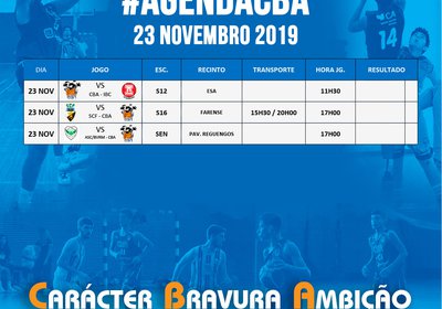 Jogos 23 Novembro 2019