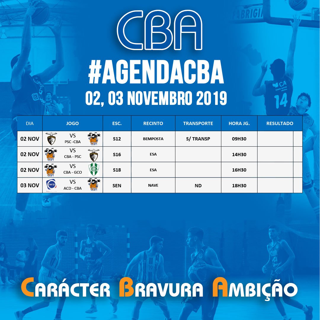 AGENDA 02 e 03 Novembro