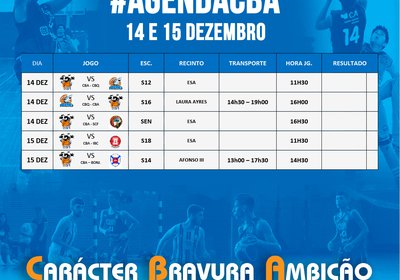 Jogos 14 e 15 Dezembro