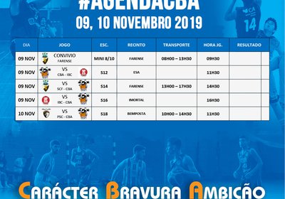 Agenda 09 e 10 Novembro