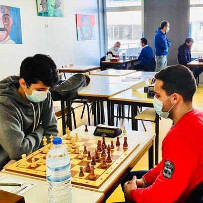 1.ª Jornada: CXA2D B vs. CAMir A | Tabuleiro 3: AFONSO, João 1 - 0 CORREIA, Diogo (22.01.2022)