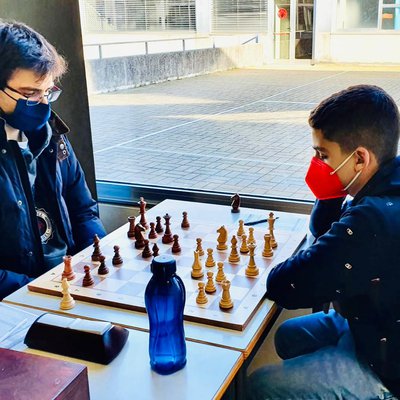 1.ª Jornada: CXA2D B vs. CAMir A | Tabuleiro 4: CONDE, Martim 0 - 1 VIANA, João (22.01.2022)
