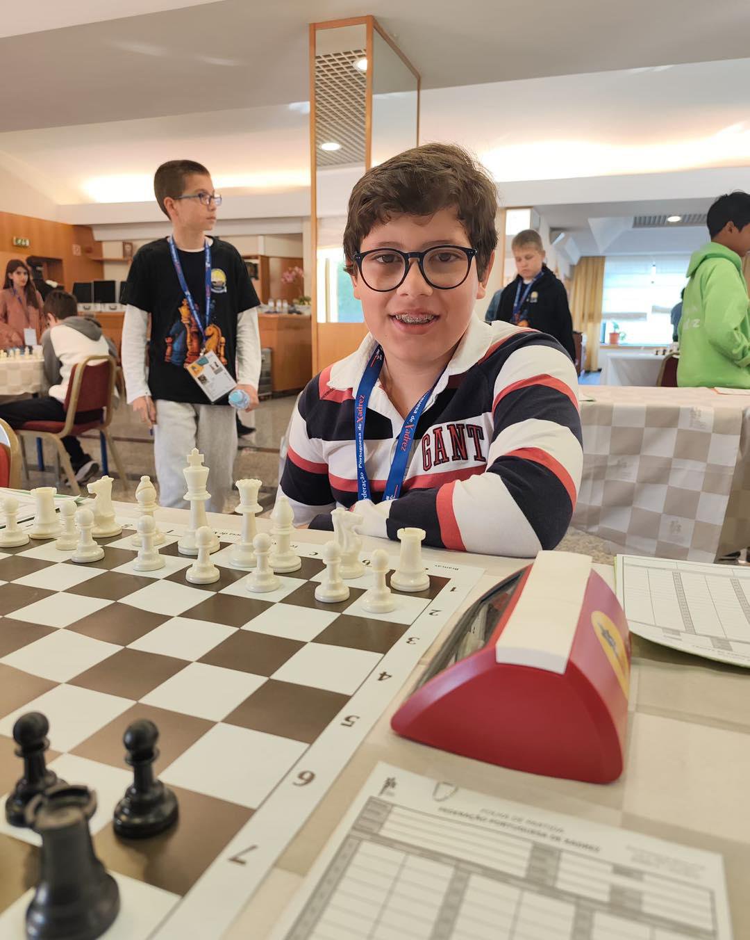 CAMir participa no Campeonato Nacional de Jovens de Xadrez de Partidas Clássicas em São Pedro do Sul